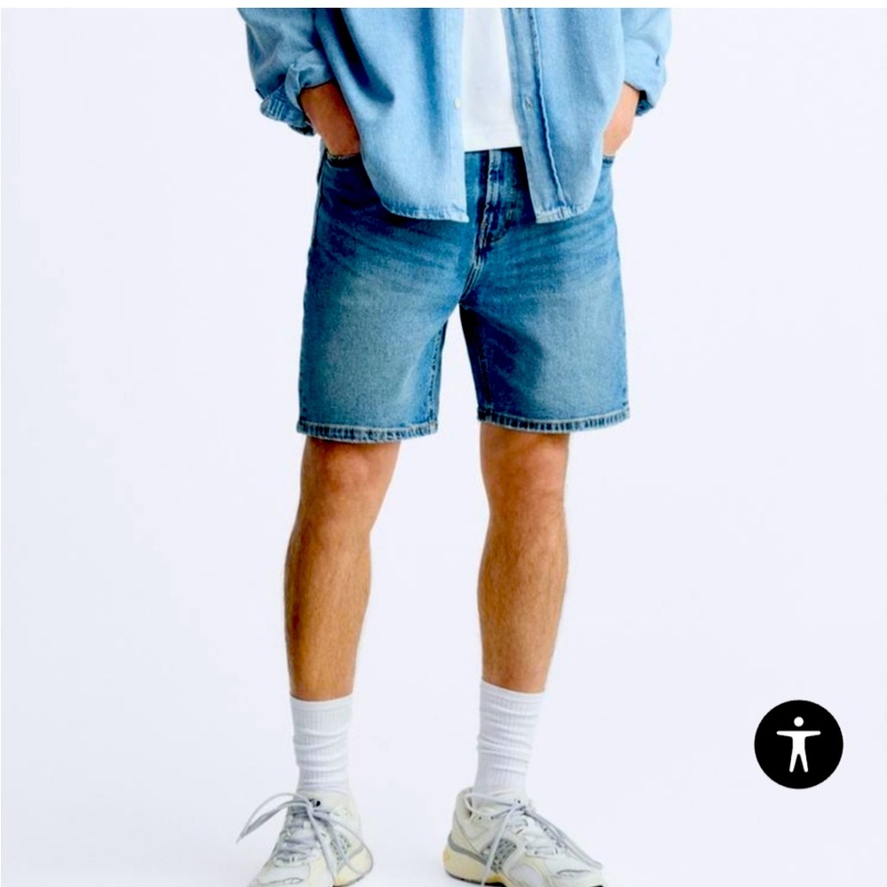 “Zara Man” Men’s Jean Shorts Sz 36 Excellent Quality and Condition.